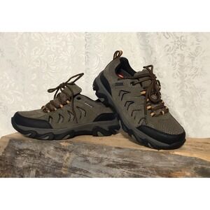 Waterproof‎ Hiking Shoes Trail Sneakers Outdoor Walking Olive Green